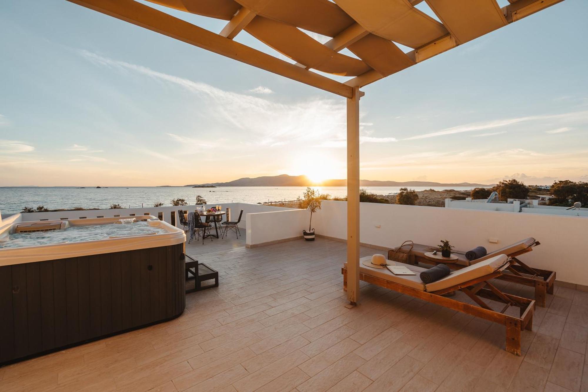 Almiriki Naxos Beachside Living Pláka Exterior foto