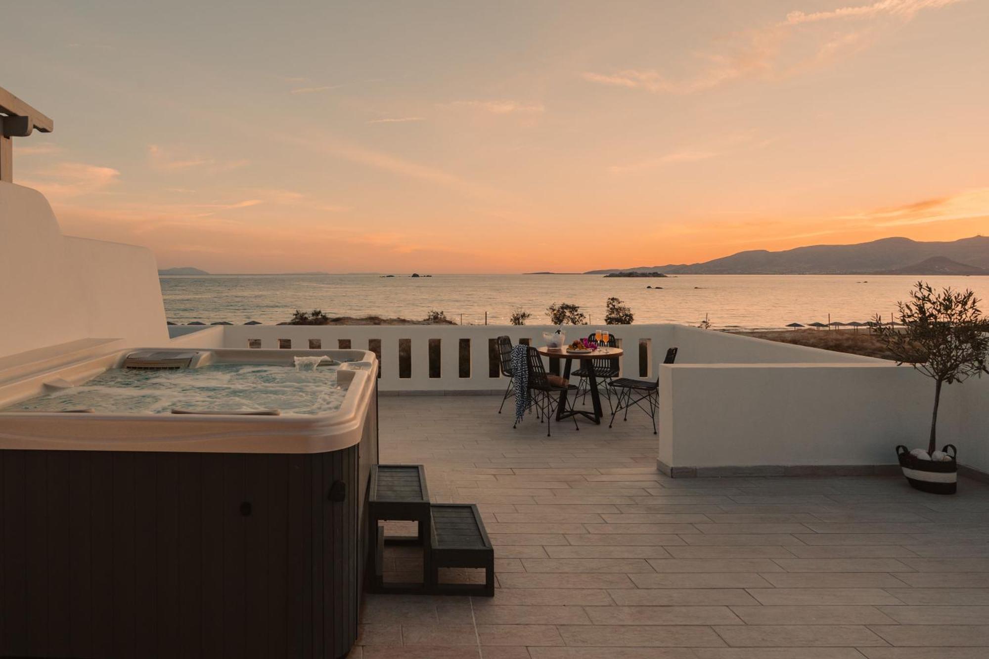 Almiriki Naxos Beachside Living Pláka Exterior foto